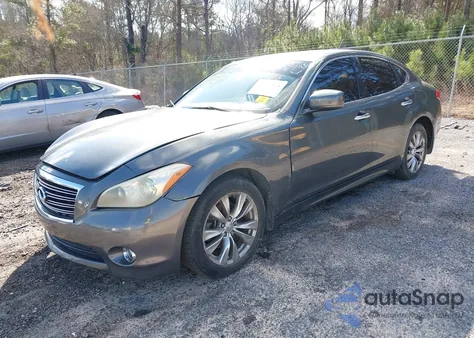 2013 Infiniti M37 из США, поврежденный, VIN JN1BY1AP0DM510398